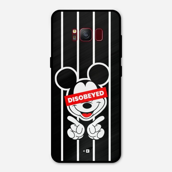 Disobeyed Micky Metal Back Case for Galaxy S8