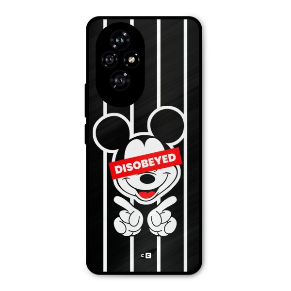 Disobeyed Micky Metal Back Case for Honor 200