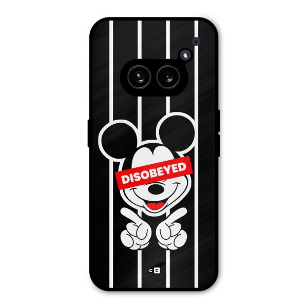 Disobeyed Micky Metal Back Case for Nothing Phone 2a Plus