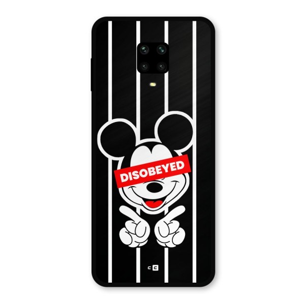 Disobeyed Micky Metal Back Case for Poco M2