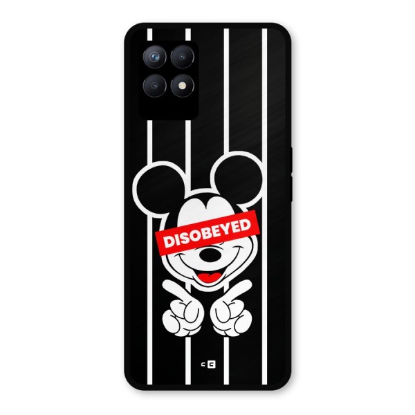 Disobeyed Micky Metal Back Case for Realme 8i