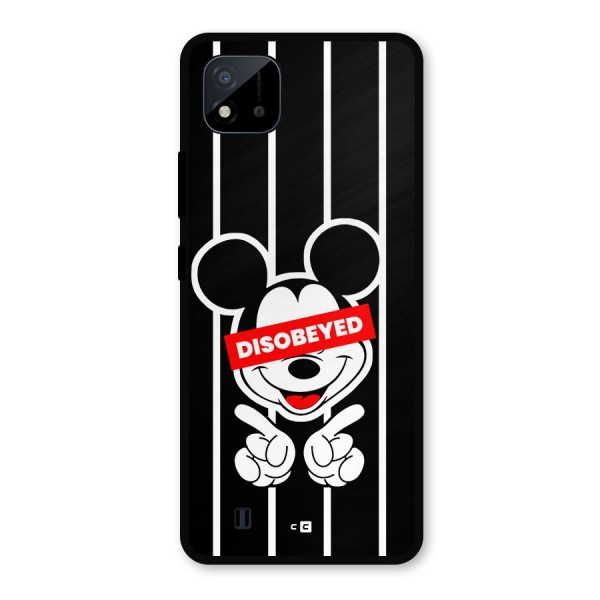 Disobeyed Micky Metal Back Case for Realme C11 2021