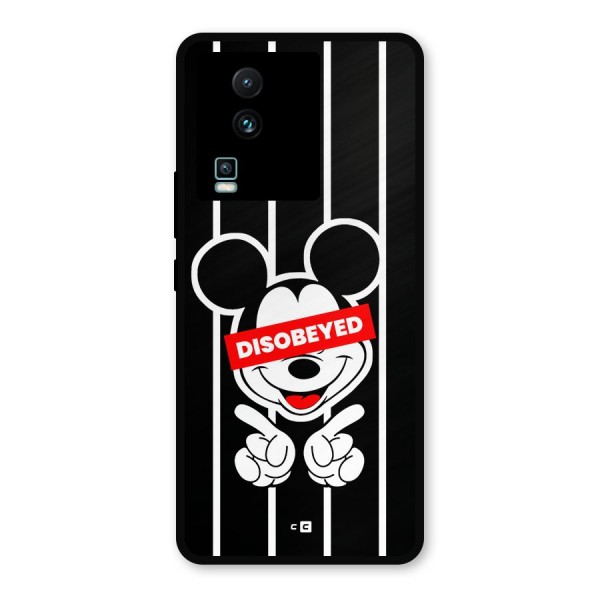 Disobeyed Micky Metal Back Case for iQOO Neo 7