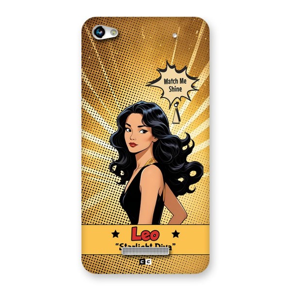 Diva Leo Back Case for Canvas Hue 2 A316