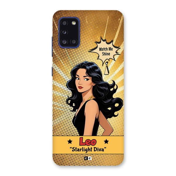 Diva Leo Back Case for Galaxy A31