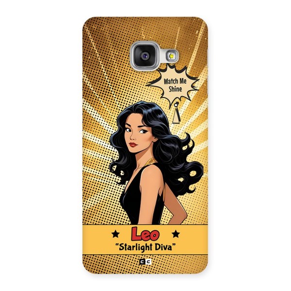 Diva Leo Back Case for Galaxy A3 (2016)