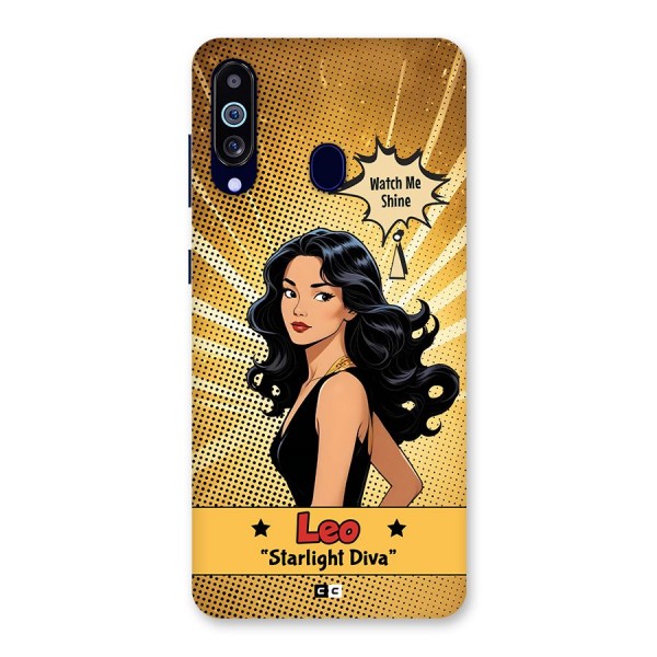 Diva Leo Back Case for Galaxy A60