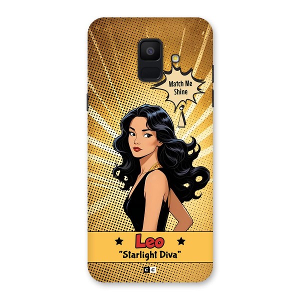 Diva Leo Back Case for Galaxy A6 (2018)