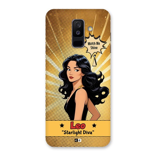 Diva Leo Back Case for Galaxy A6 Plus