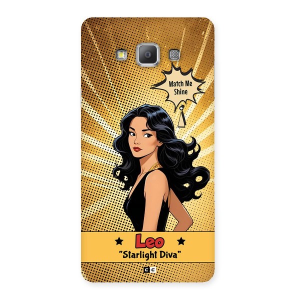 Diva Leo Back Case for Galaxy A7