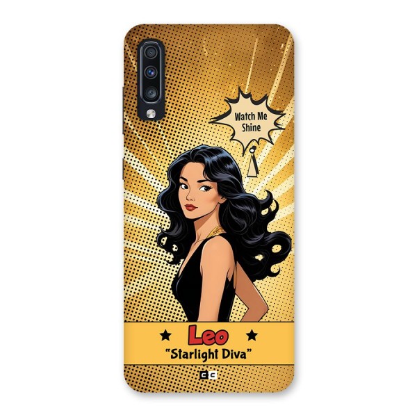 Diva Leo Back Case for Galaxy A70s