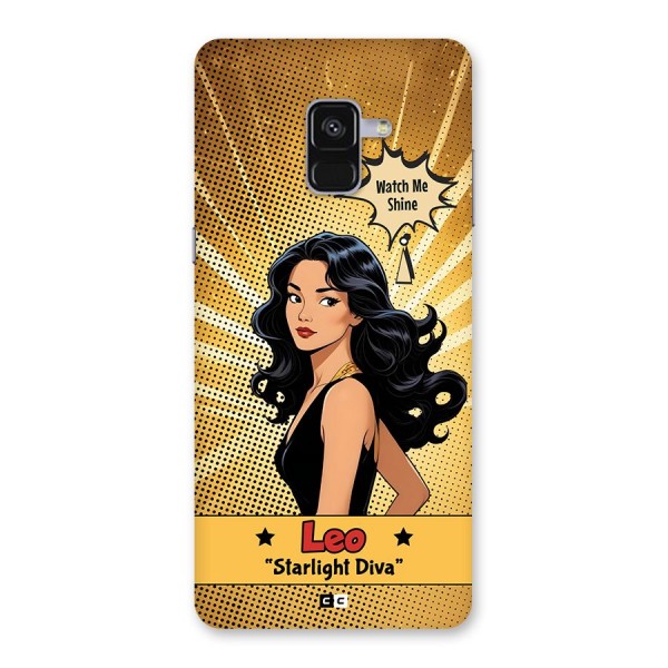 Diva Leo Back Case for Galaxy A8 Plus