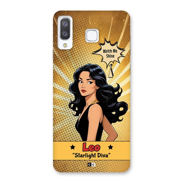 Diva Leo Back Case for Galaxy A8 Star