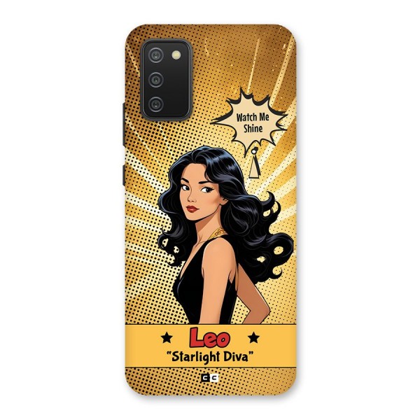 Diva Leo Back Case for Galaxy F02s