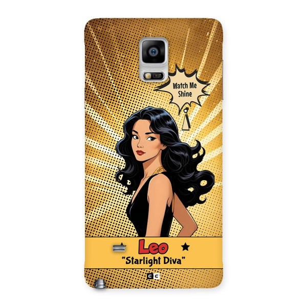 Diva Leo Back Case for Galaxy Note 4