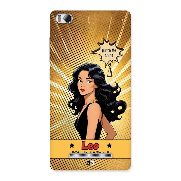 Diva Leo Back Case for Mi4i