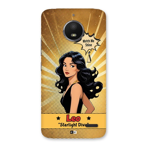 Diva Leo Back Case for Moto E4