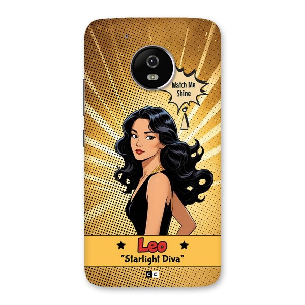 Diva Leo Back Case for Moto G5