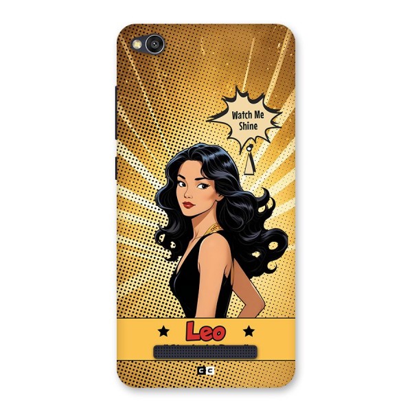 Diva Leo Back Case for Redmi 4A