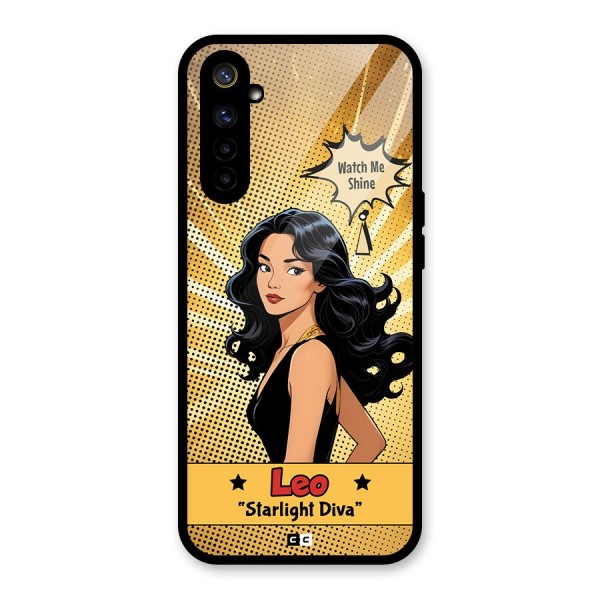 Diva Leo Glass Back Case for Realme 6i