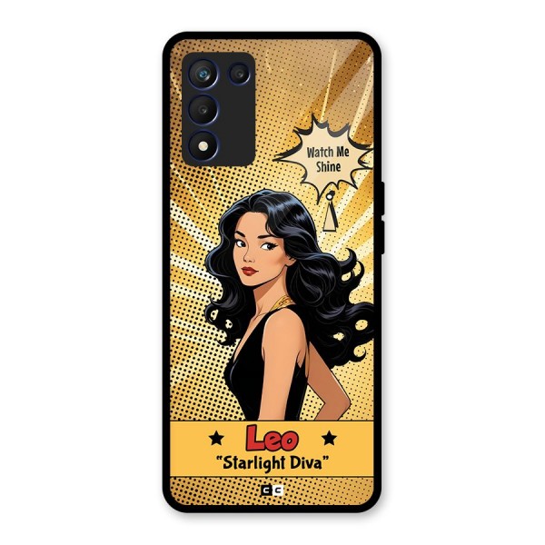 Diva Leo Glass Back Case for Realme 9 5G Speed