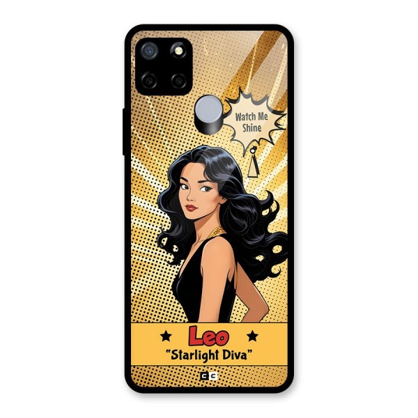 Diva Leo Glass Back Case for Realme C15