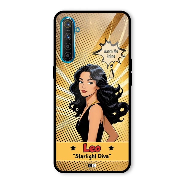 Diva Leo Glass Back Case for Realme X2