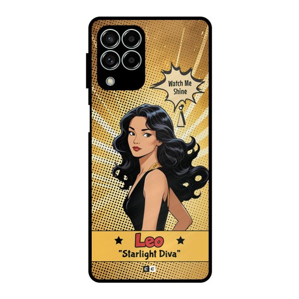 Diva Leo Metal Back Case for Galaxy M33