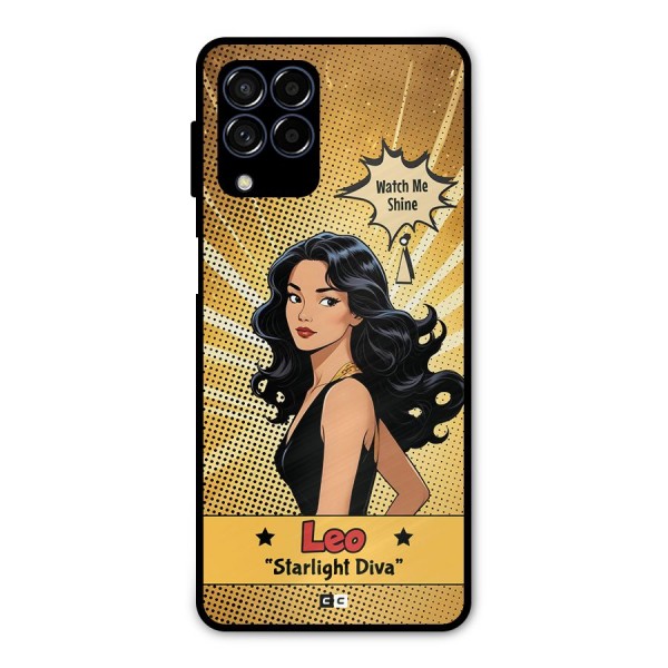 Diva Leo Metal Back Case for Galaxy M53 5G