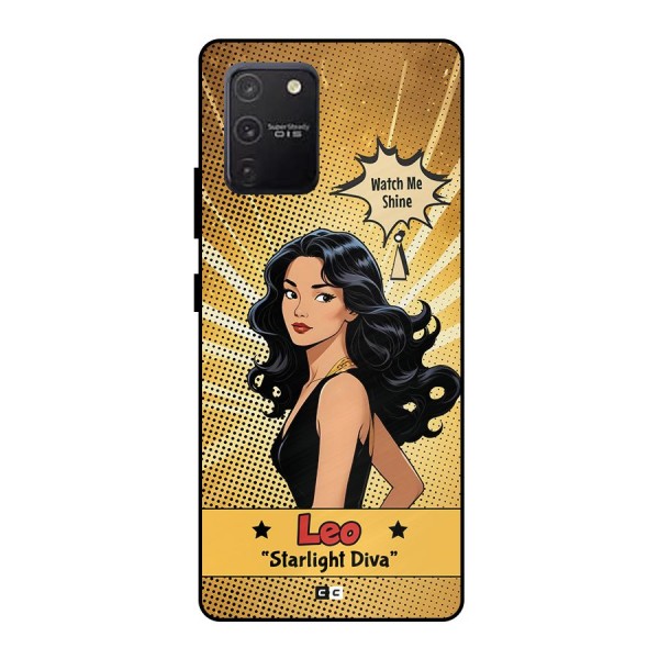 Diva Leo Metal Back Case for Galaxy S10 Lite