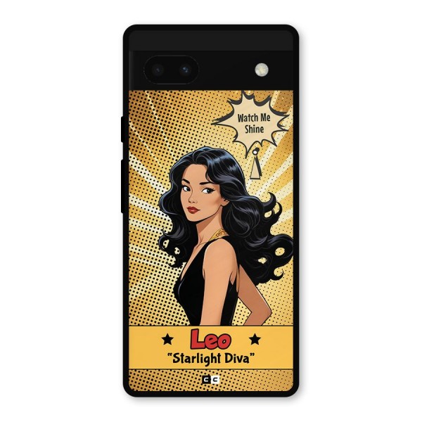 Diva Leo Metal Back Case for Google Pixel 6a