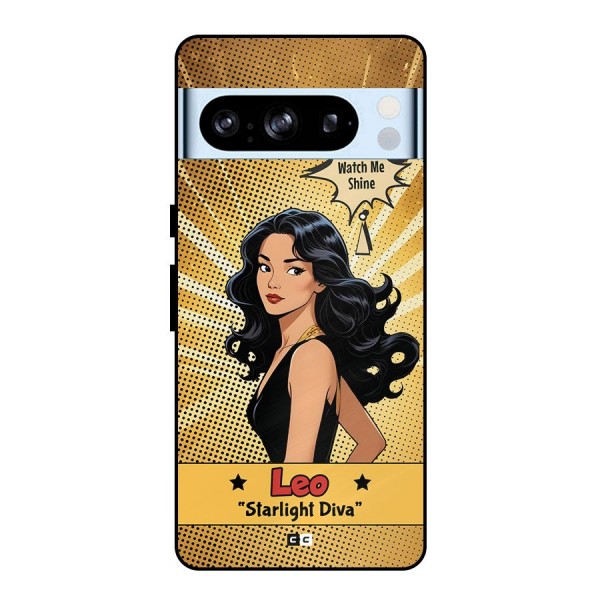 Diva Leo Metal Back Case for Google Pixel 8 Pro