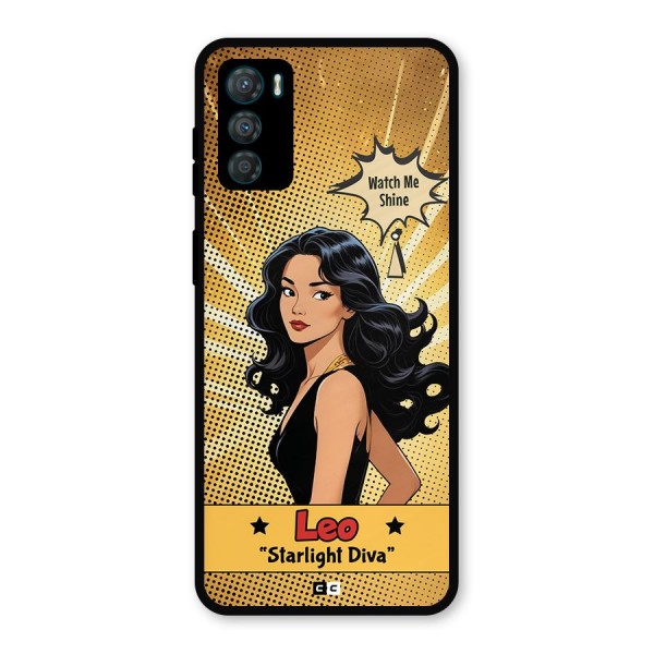 Diva Leo Metal Back Case for Moto G42