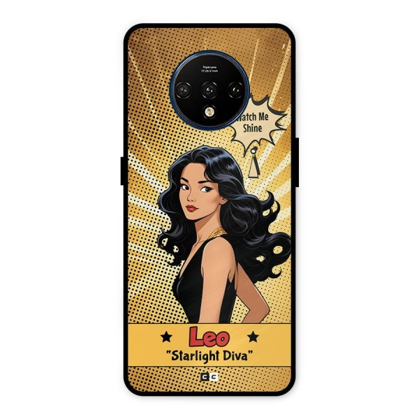 Diva Leo Metal Back Case for OnePlus 7T