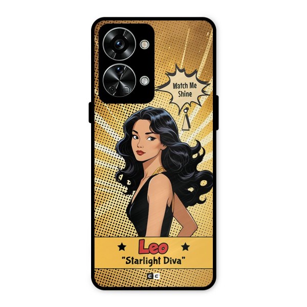 Diva Leo Metal Back Case for OnePlus Nord 2T