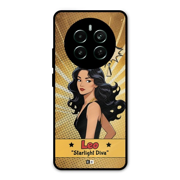 Diva Leo Metal Back Case for Realme 12 Pro Plus