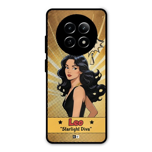 Diva Leo Metal Back Case for Realme 12x 5G