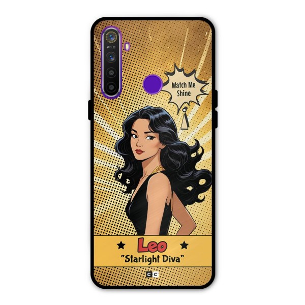 Diva Leo Metal Back Case for Realme 5i