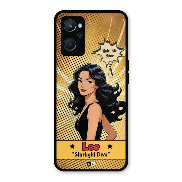 Diva Leo Metal Back Case for Realme 9i