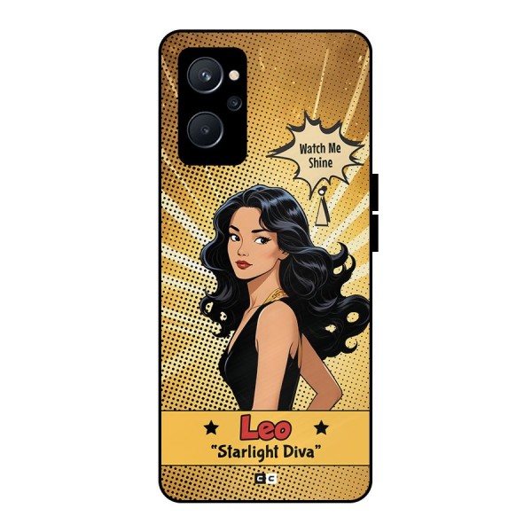 Diva Leo Metal Back Case for Realme 9i 5G