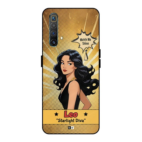 Diva Leo Metal Back Case for Realme X3