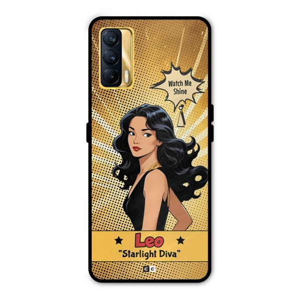 Diva Leo Metal Back Case for Realme X7