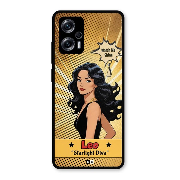 Diva Leo Metal Back Case for Redmi K50i