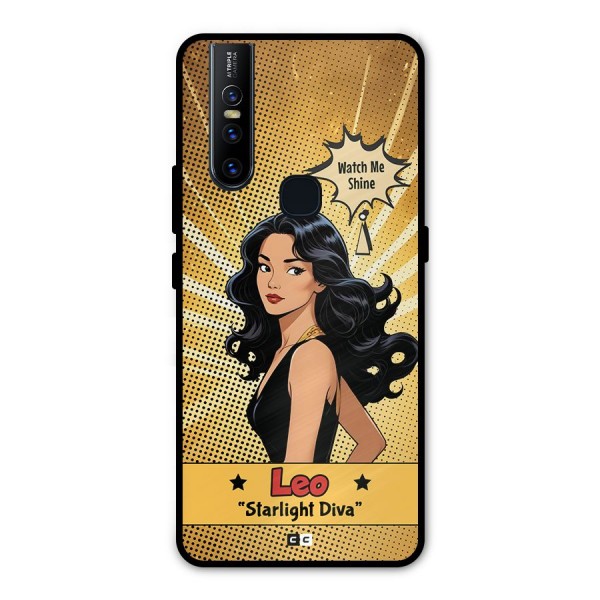 Diva Leo Metal Back Case for Vivo V15