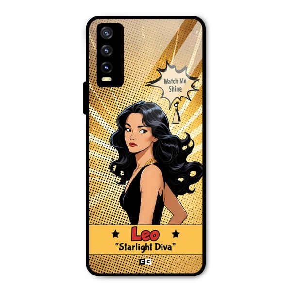 Diva Leo Metal Back Case for Vivo Y20 2021