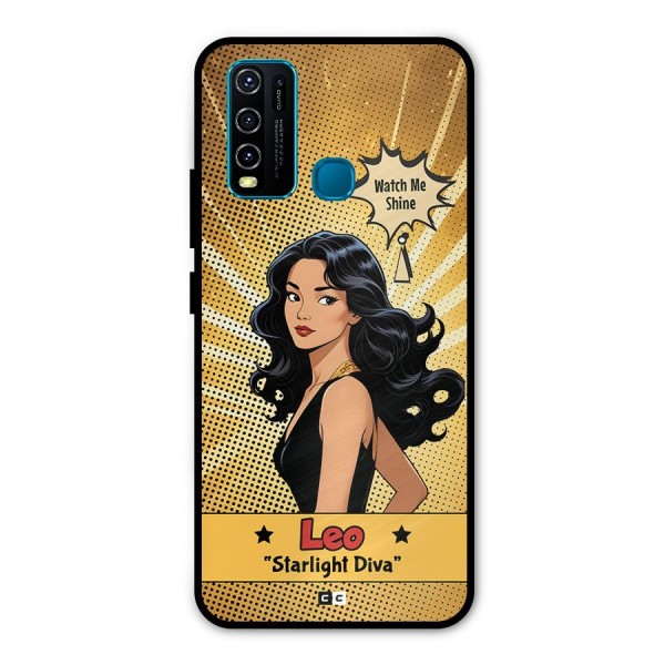 Diva Leo Metal Back Case for Vivo Y30