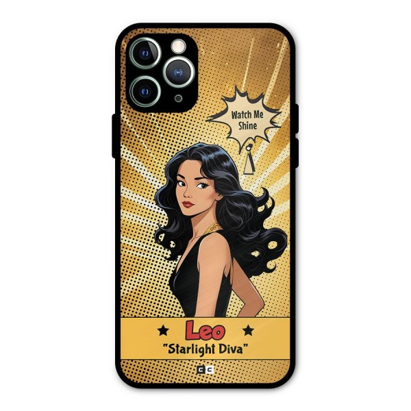 Diva Leo Metal Back Case for iPhone 11 Pro Max