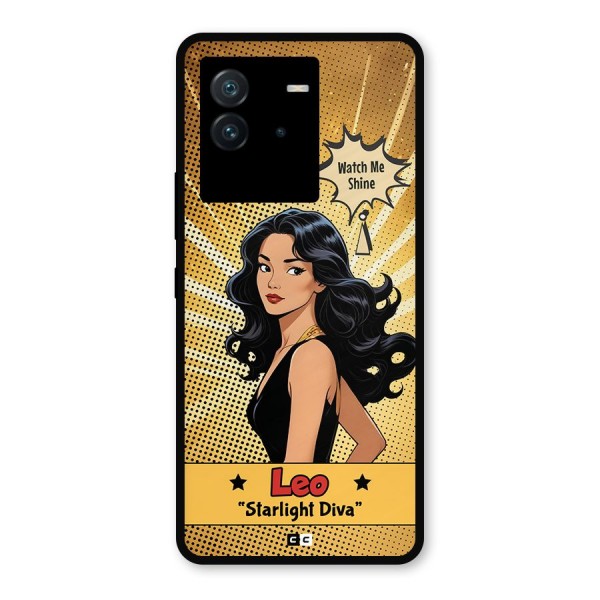 Diva Leo Metal Back Case for iQOO Neo 6 5G