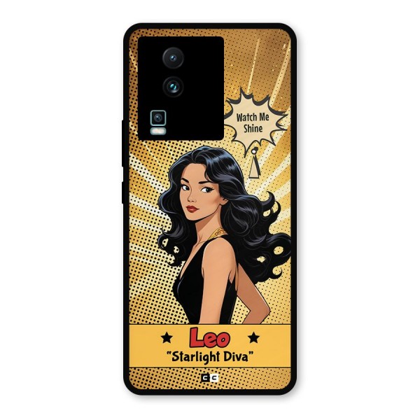 Diva Leo Metal Back Case for iQOO Neo 7 Pro