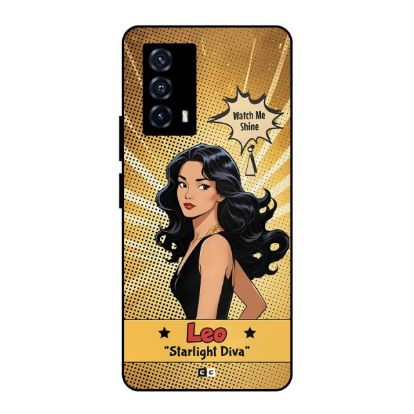 Diva Leo Metal Back Case for iQOO Z5